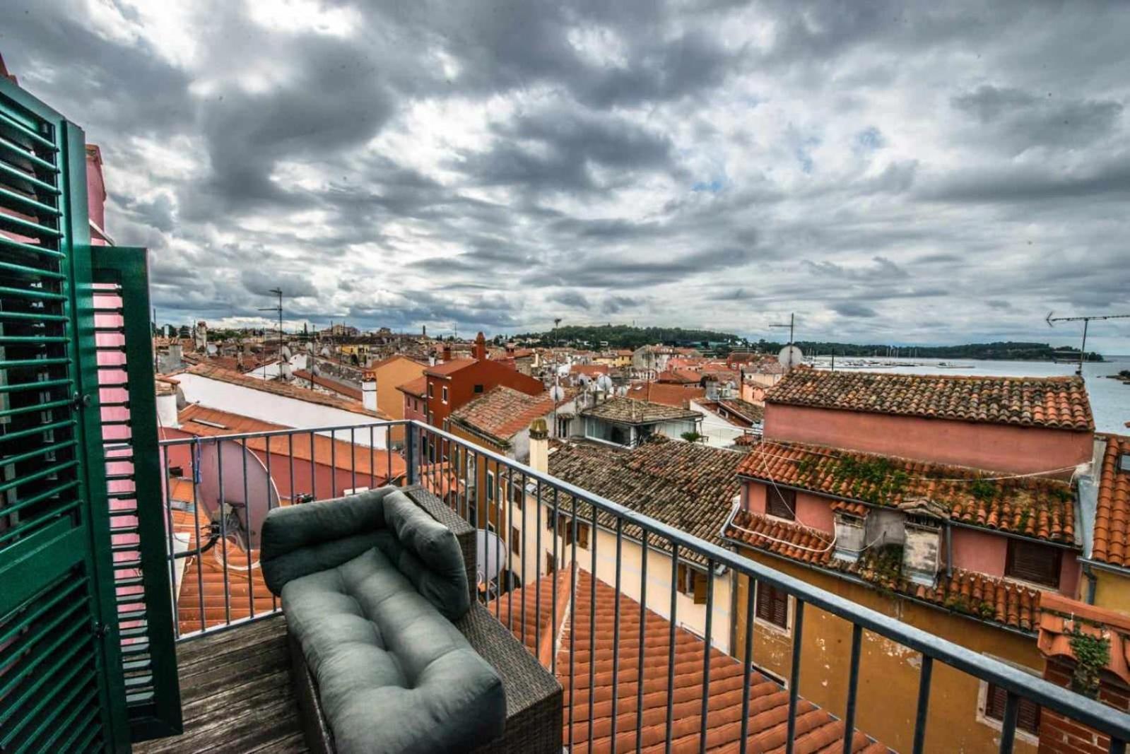 Beautiful Sunsets Over The Roofs Of